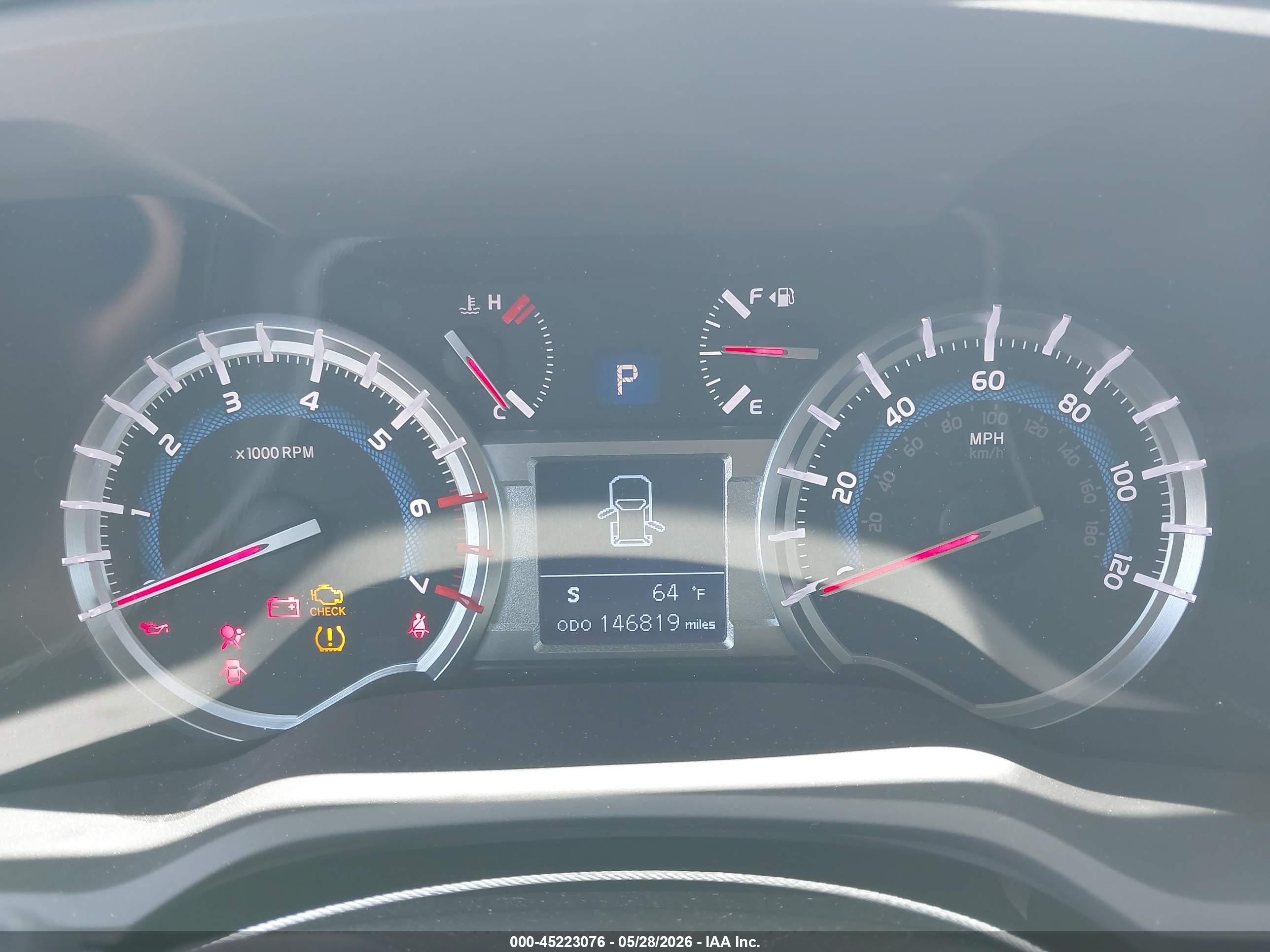 2014 Toyota 4runner Sr5 Premium Белый vin: JTEBU5JR8E5167946