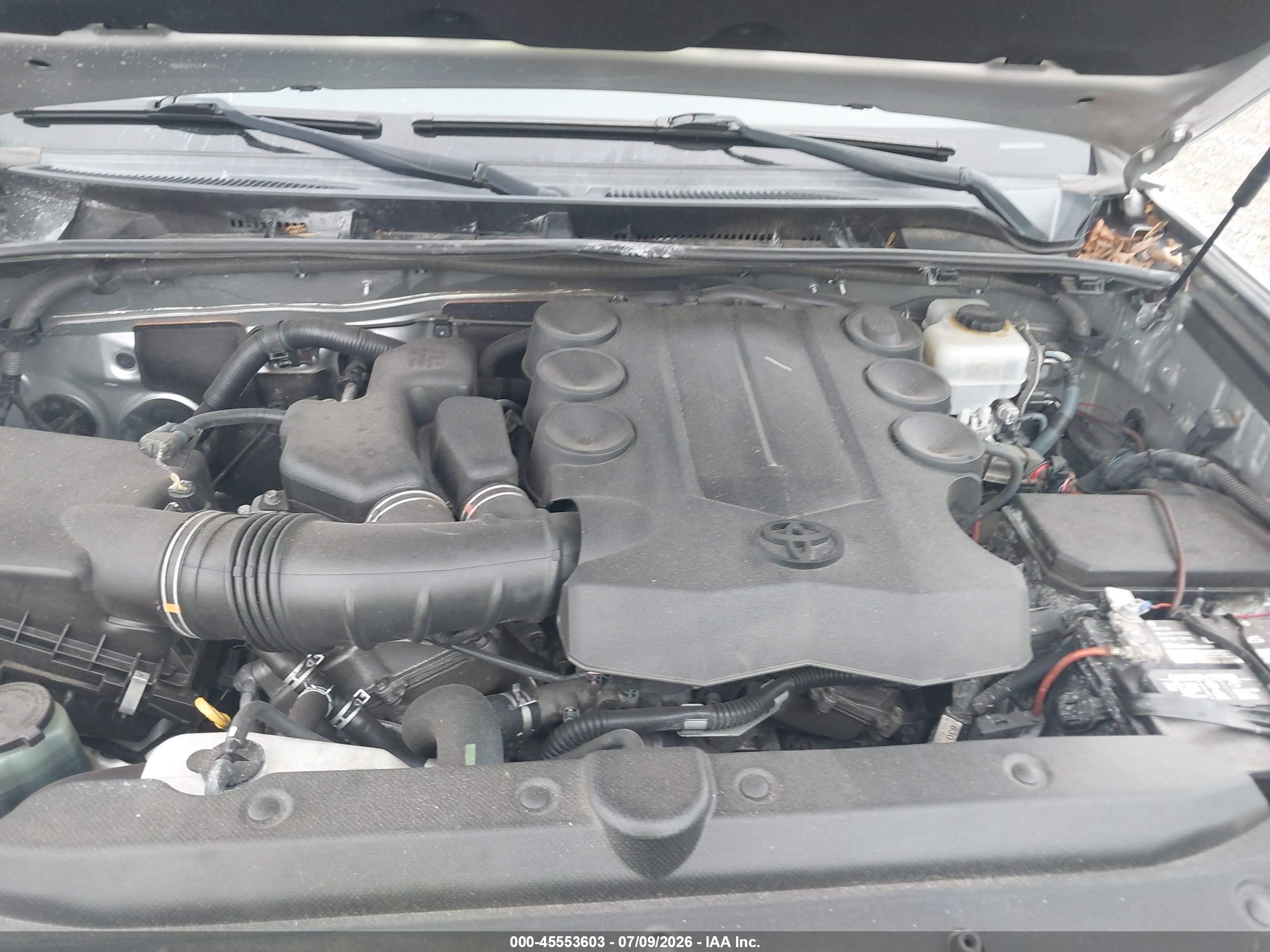 2015 Toyota 4runner Sr5 Silver vin: JTEBU5JR8F5207363