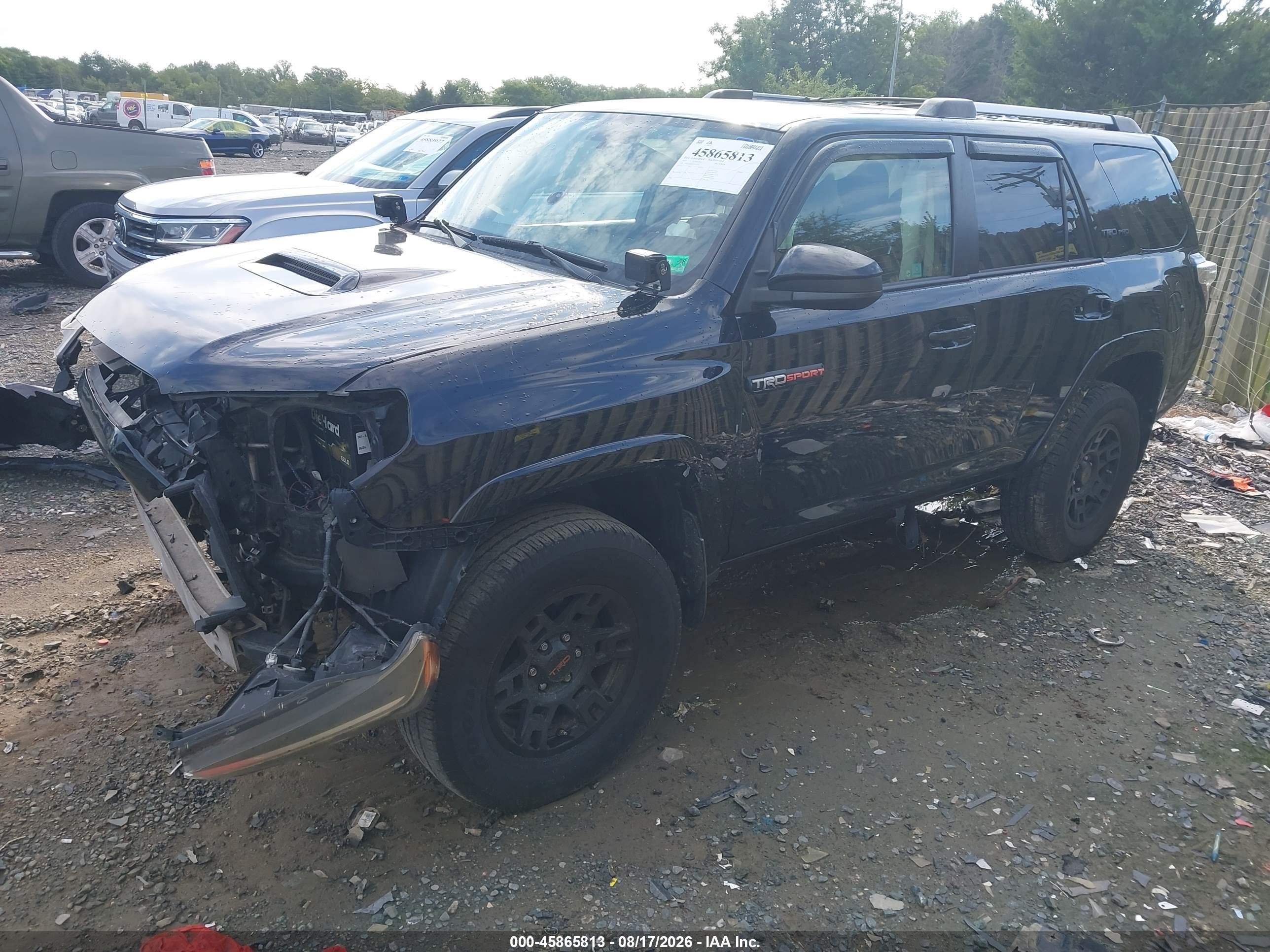 2015 Toyota 4runner Trd Pro Черный vin: JTEBU5JR8F5212322