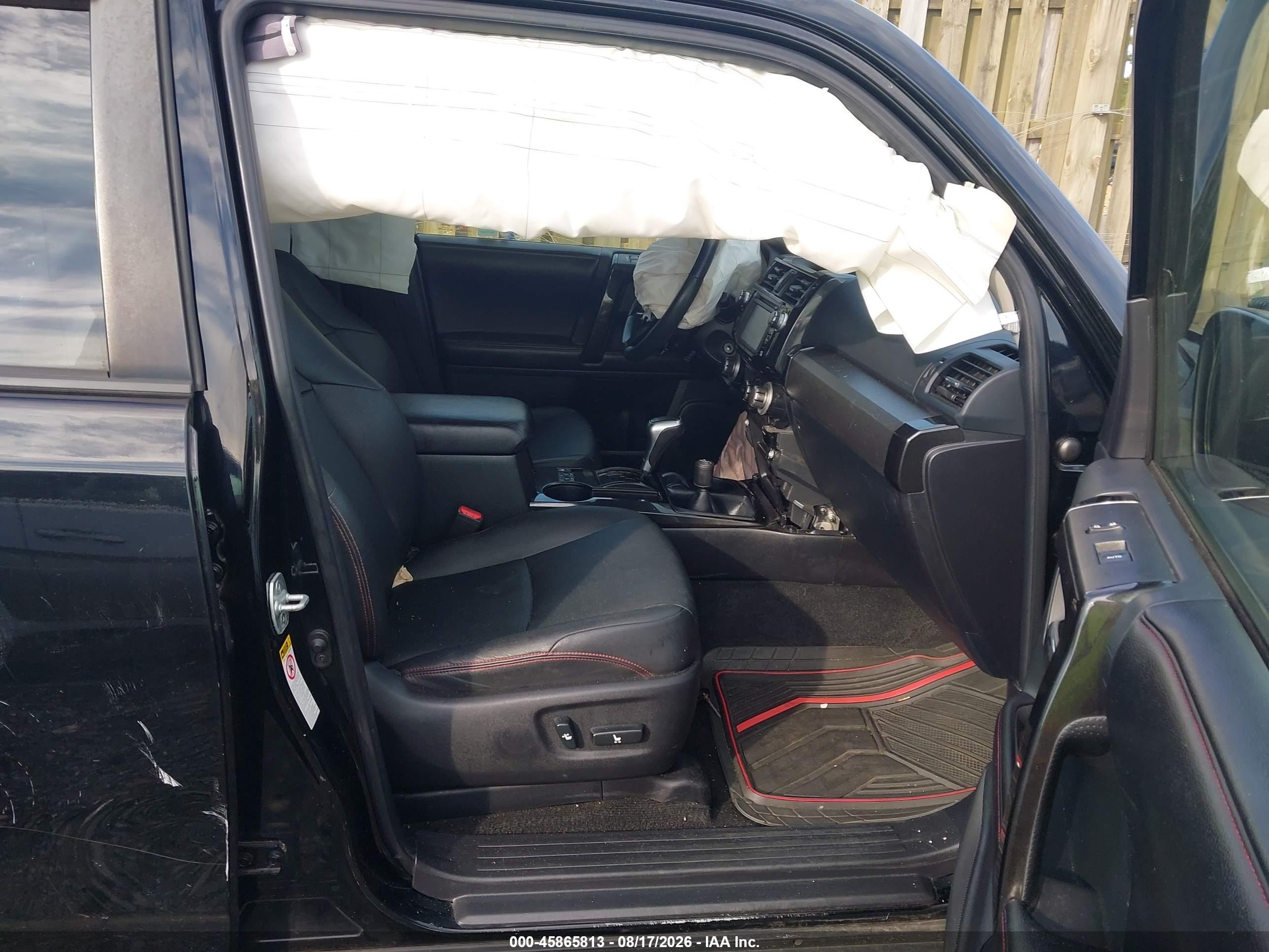 2015 Toyota 4runner Trd Pro Черный vin: JTEBU5JR8F5212322