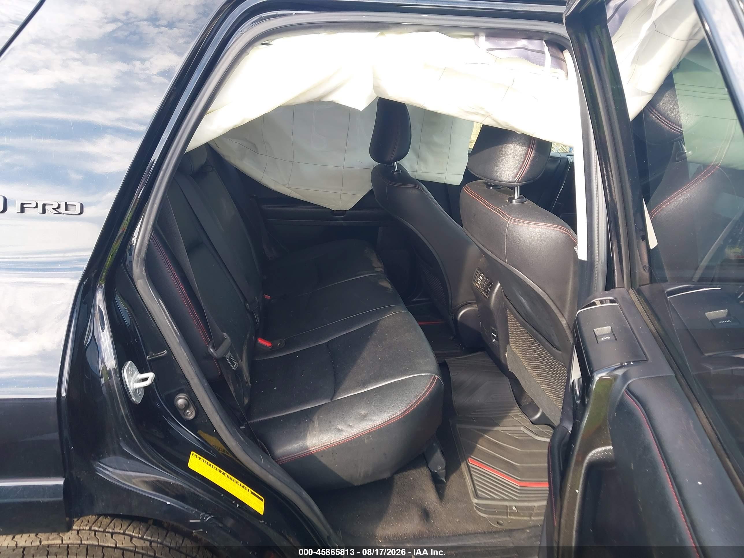 2015 Toyota 4runner Trd Pro Черный vin: JTEBU5JR8F5212322