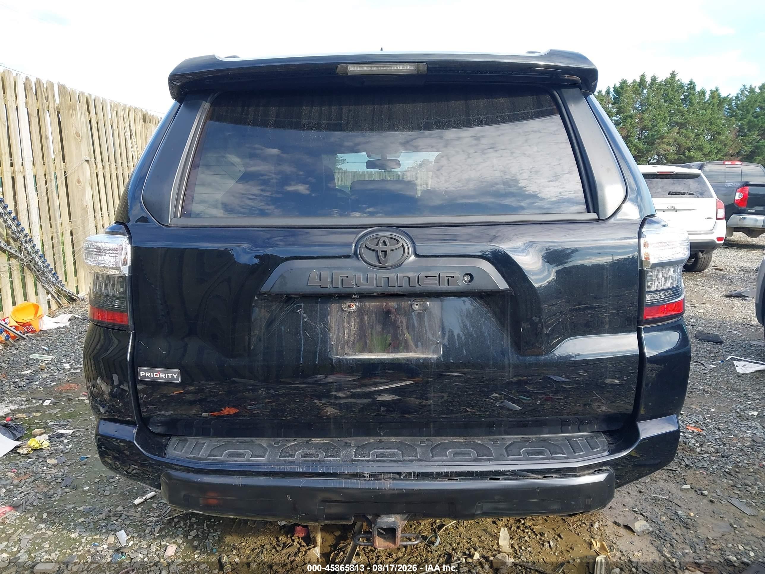 2015 Toyota 4runner Trd Pro Черный vin: JTEBU5JR8F5212322
