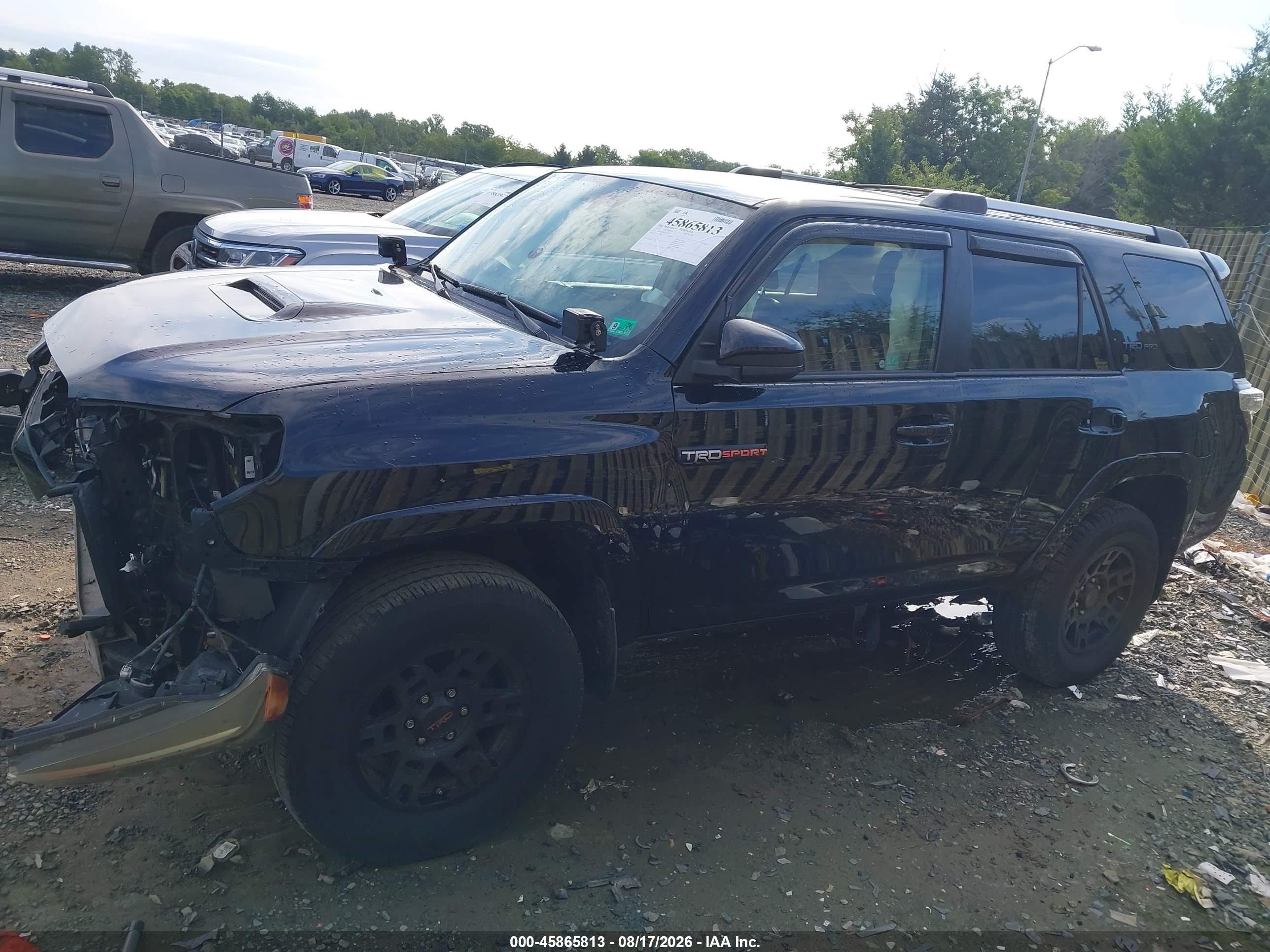 2015 Toyota 4runner Trd Pro Черный vin: JTEBU5JR8F5212322
