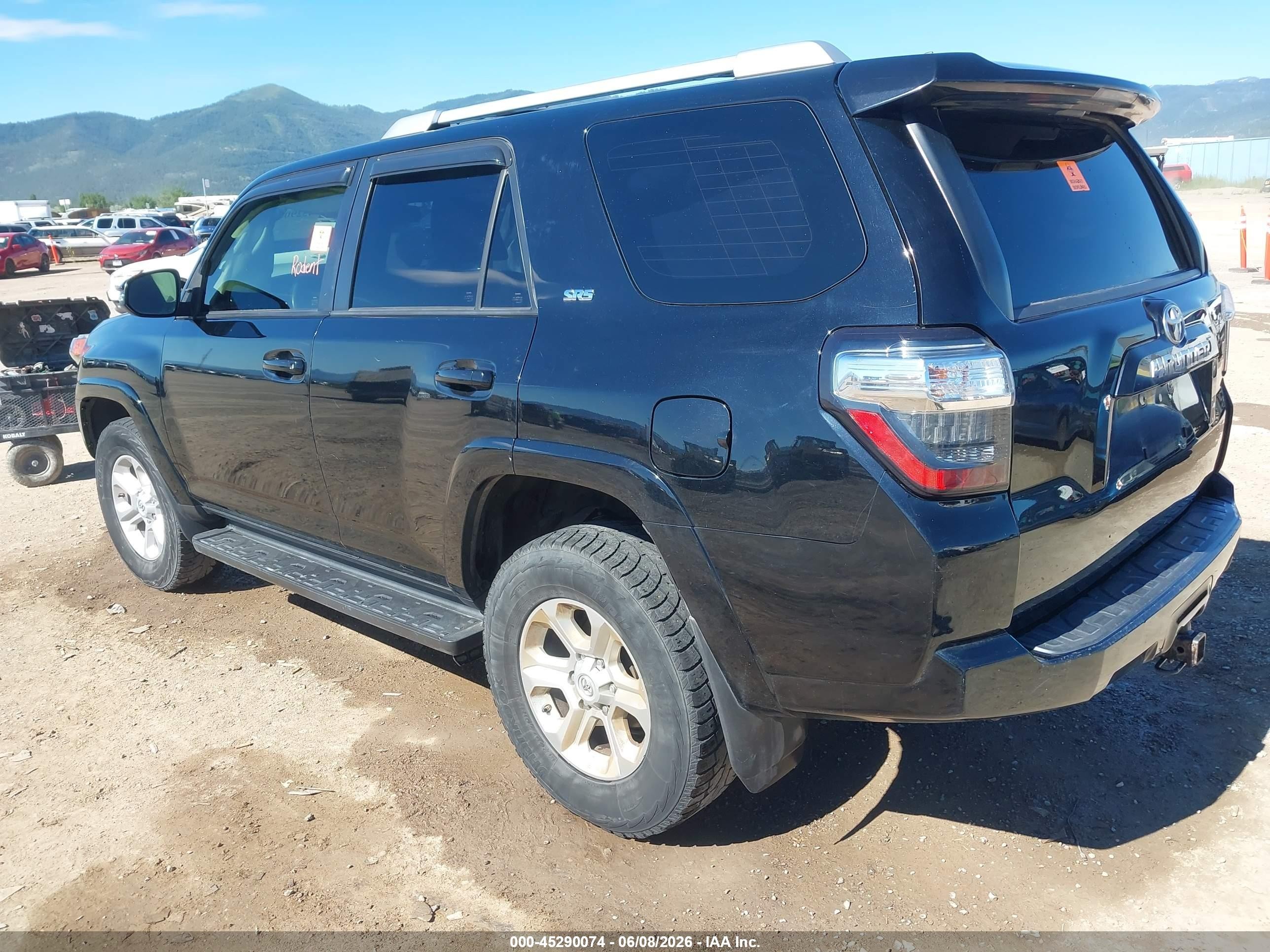 2015 Toyota 4runner Sr5 Premium Black vin: JTEBU5JR8F5230271