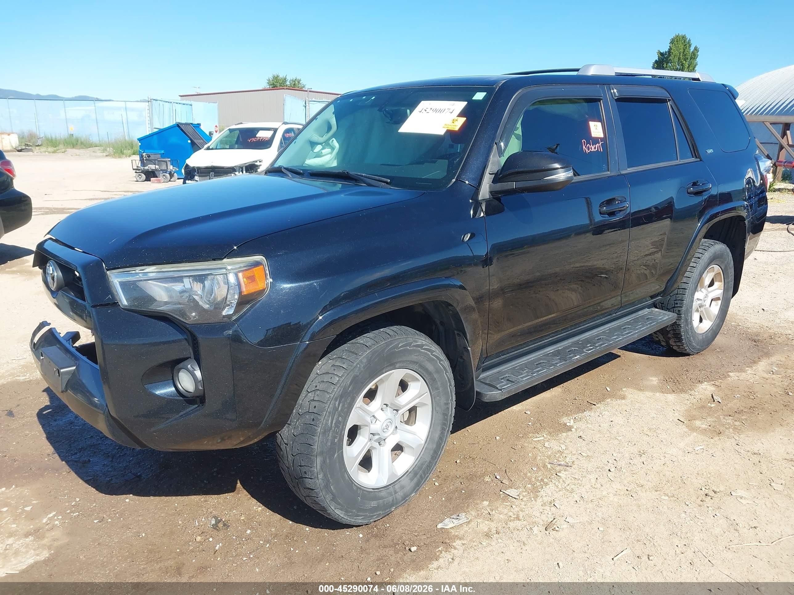 2015 Toyota 4runner Sr5 Premium Black vin: JTEBU5JR8F5230271