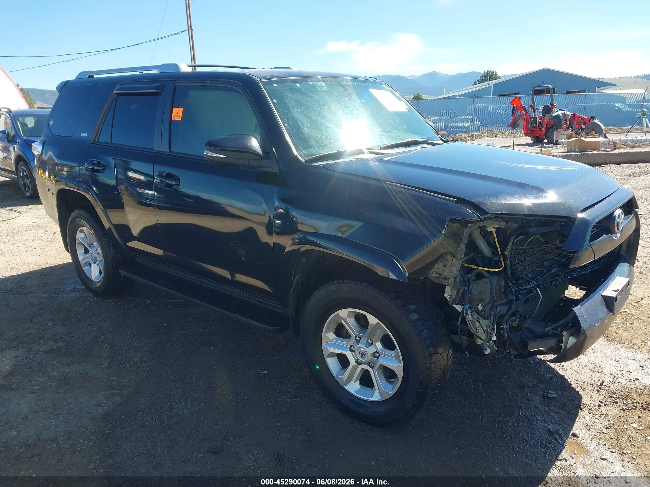 2015 Toyota 4runner Sr5 Premium Черный vin: JTEBU5JR8F5230271
