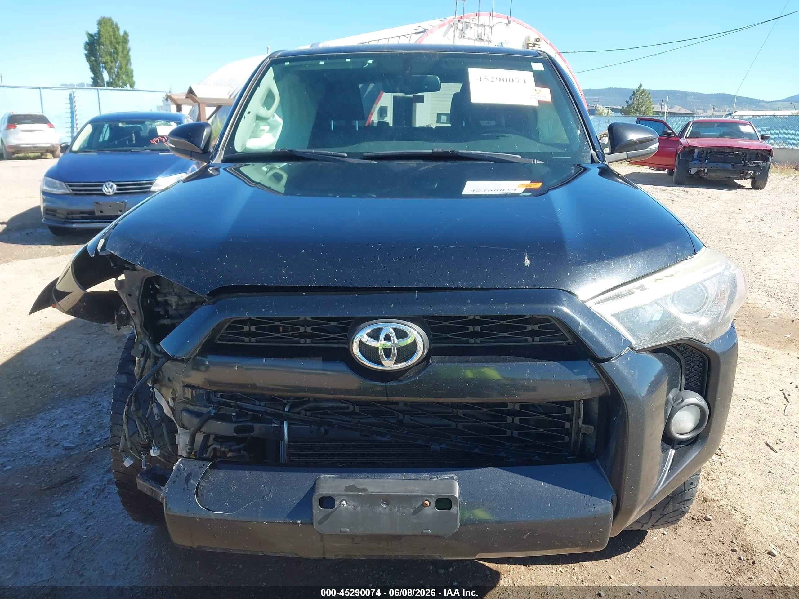 2015 Toyota 4runner Sr5 Premium Black vin: JTEBU5JR8F5230271