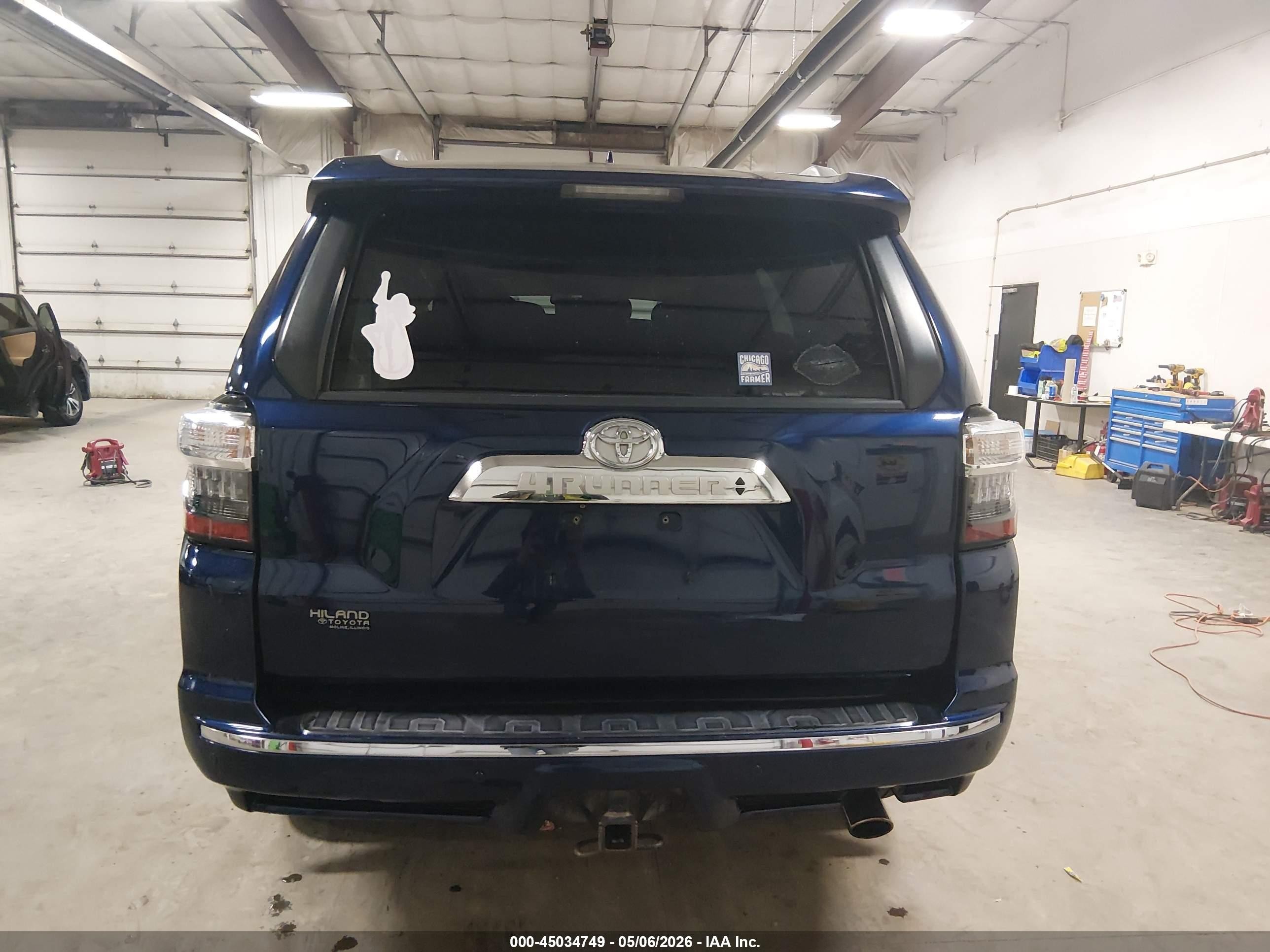 2015 Toyota 4runner Limited Blue vin: JTEBU5JR8F5256384