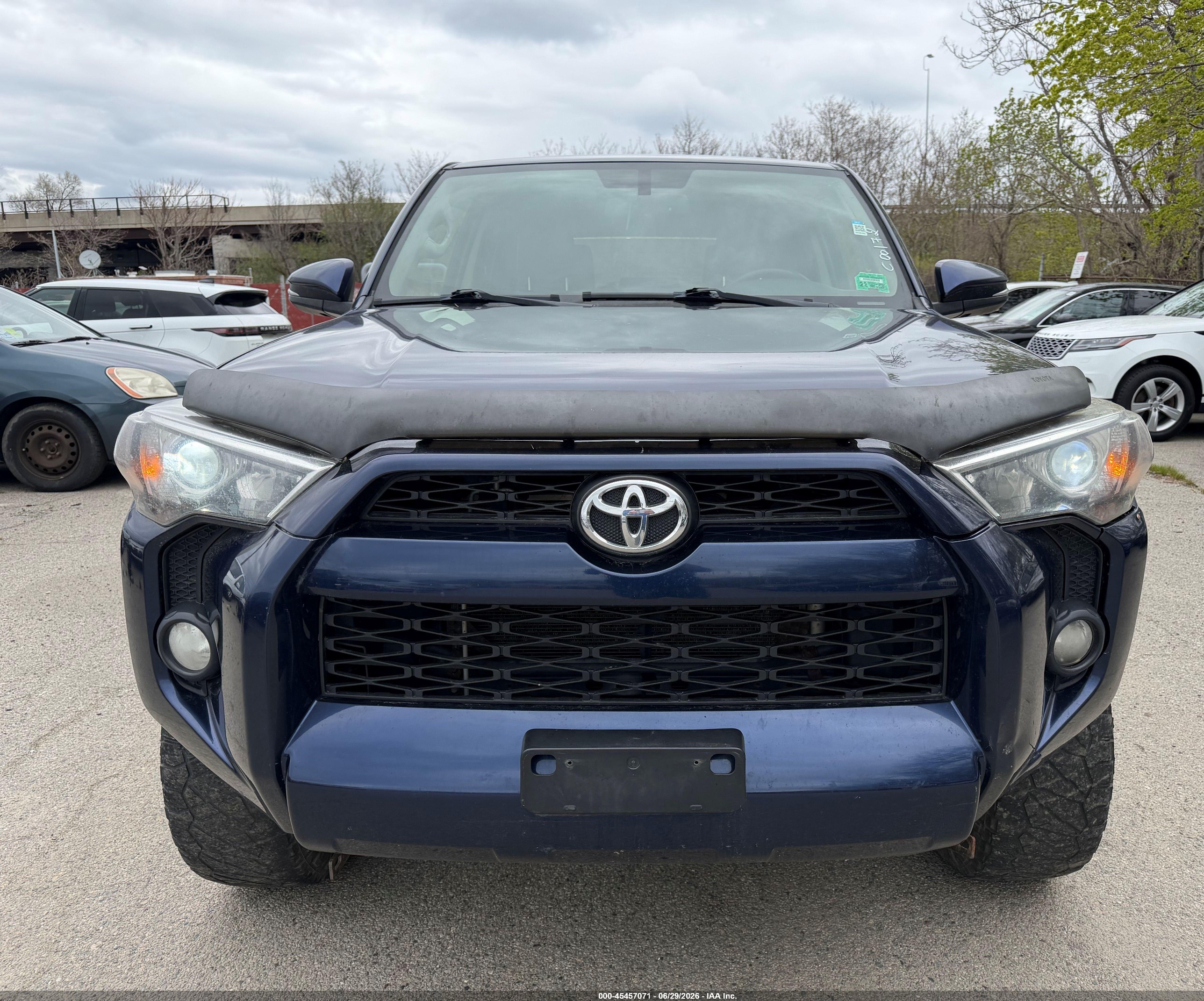 2015 Toyota 4runner Sr5 Premium Blue vin: JTEBU5JR8F5272634