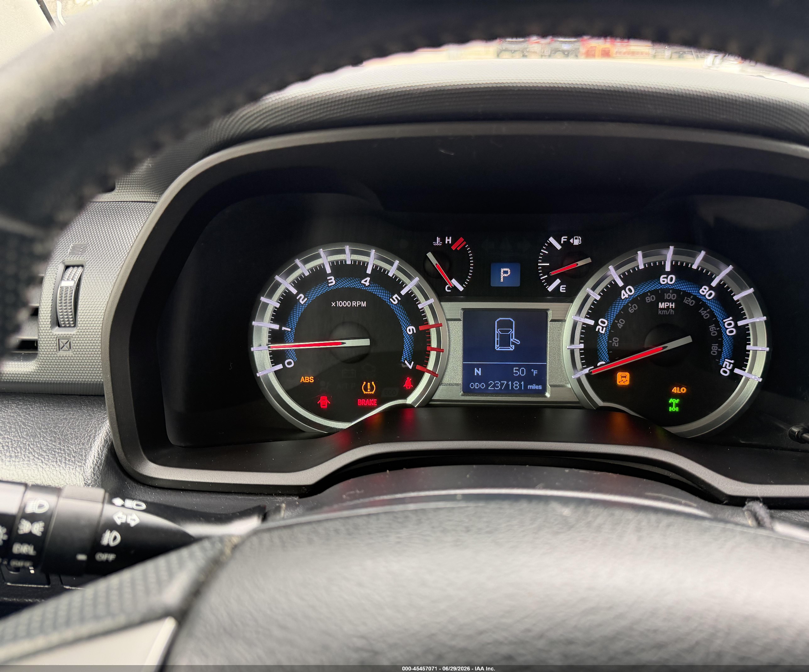 2015 Toyota 4runner Sr5 Premium Blue vin: JTEBU5JR8F5272634