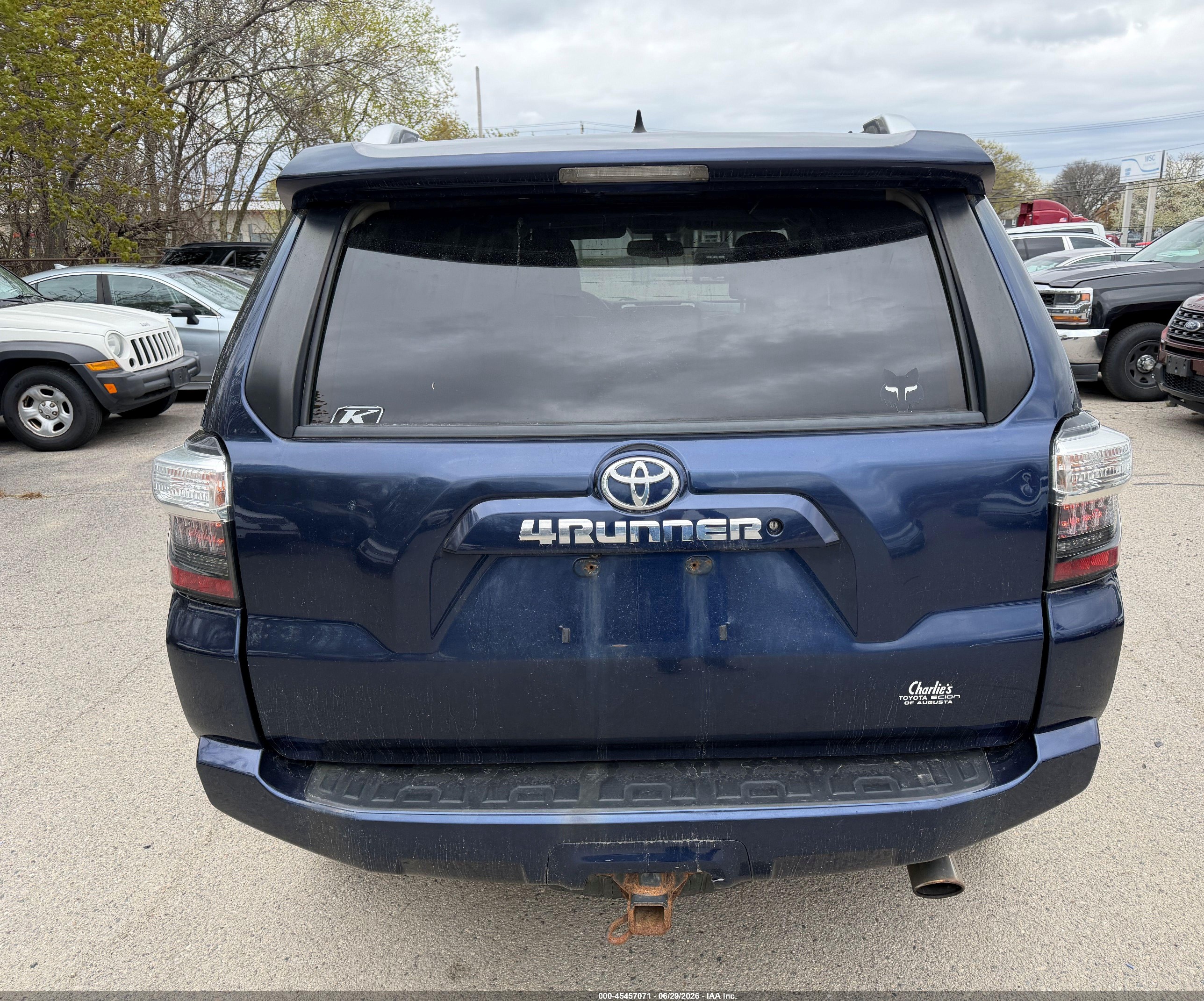 2015 Toyota 4runner Sr5 Premium Blue vin: JTEBU5JR8F5272634