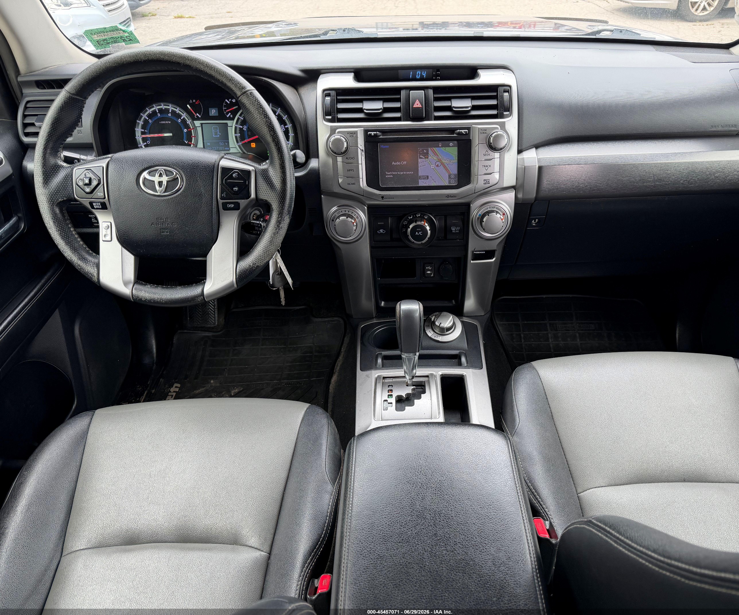 2015 Toyota 4runner Sr5 Premium Blue vin: JTEBU5JR8F5272634