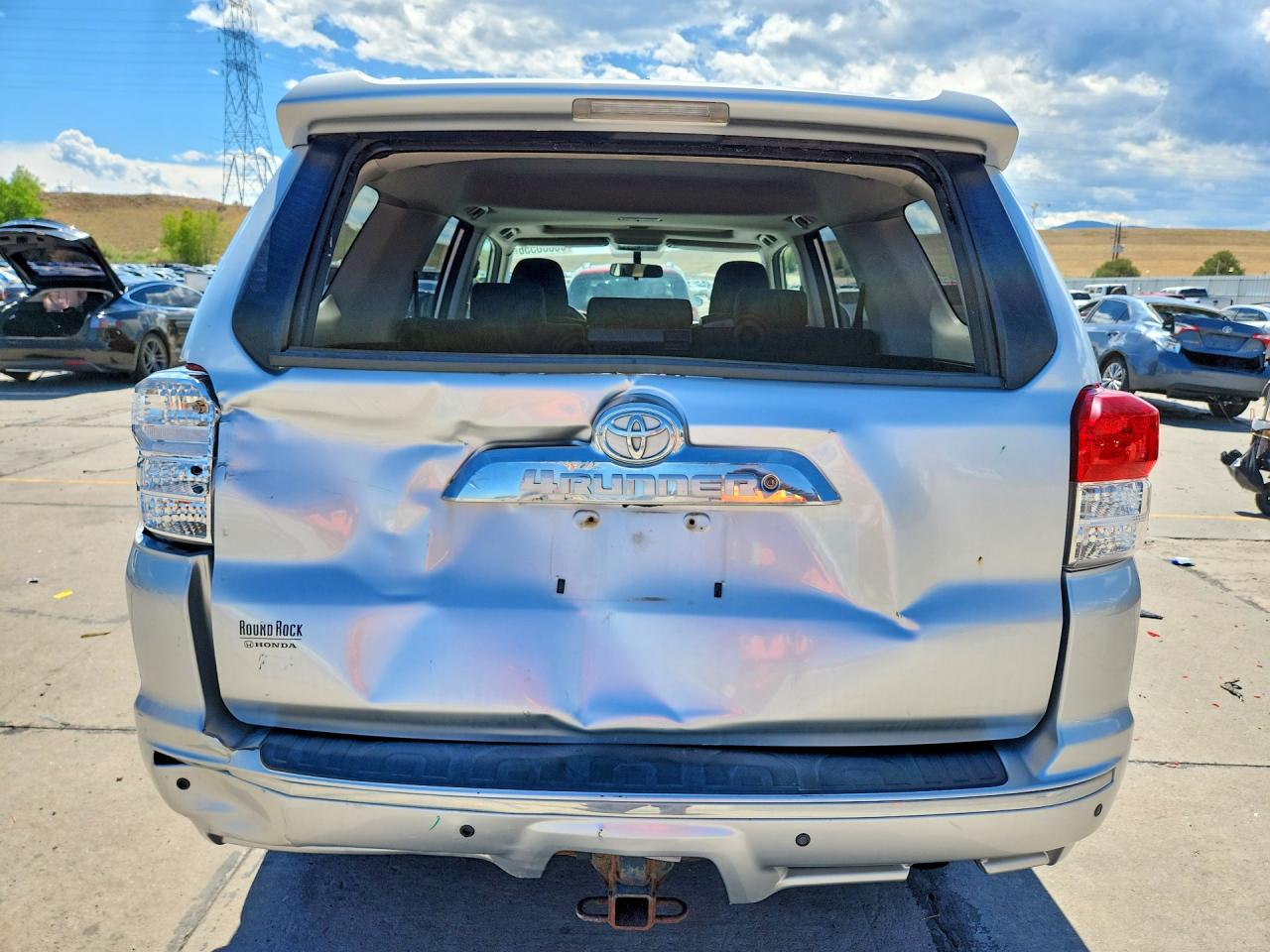 2010 Toyota 4runner Sr5 White vin: JTEBU5JR9A5004569