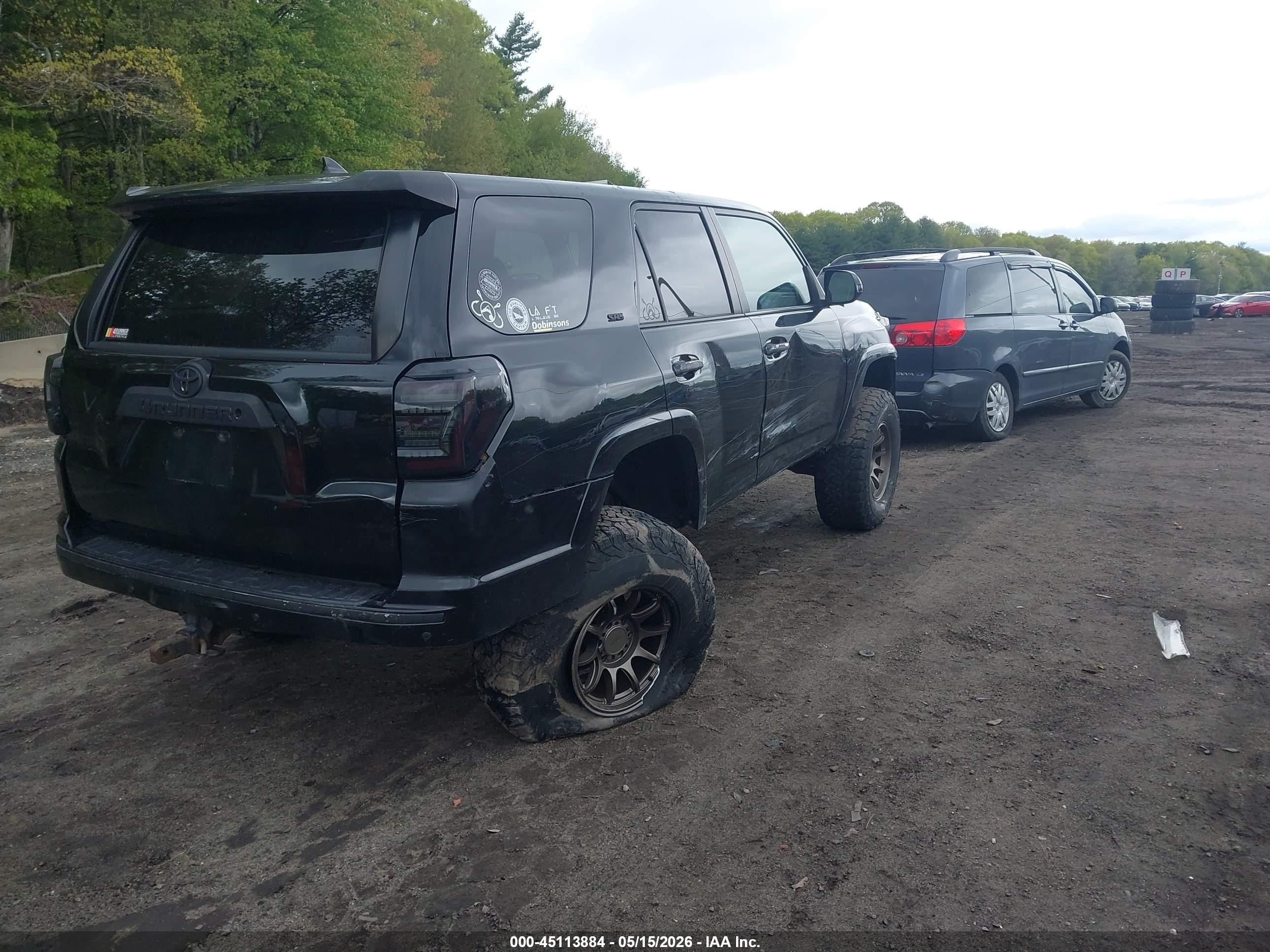 2010 Toyota 4runner Sr5 V6 Black vin: JTEBU5JR9A5020898