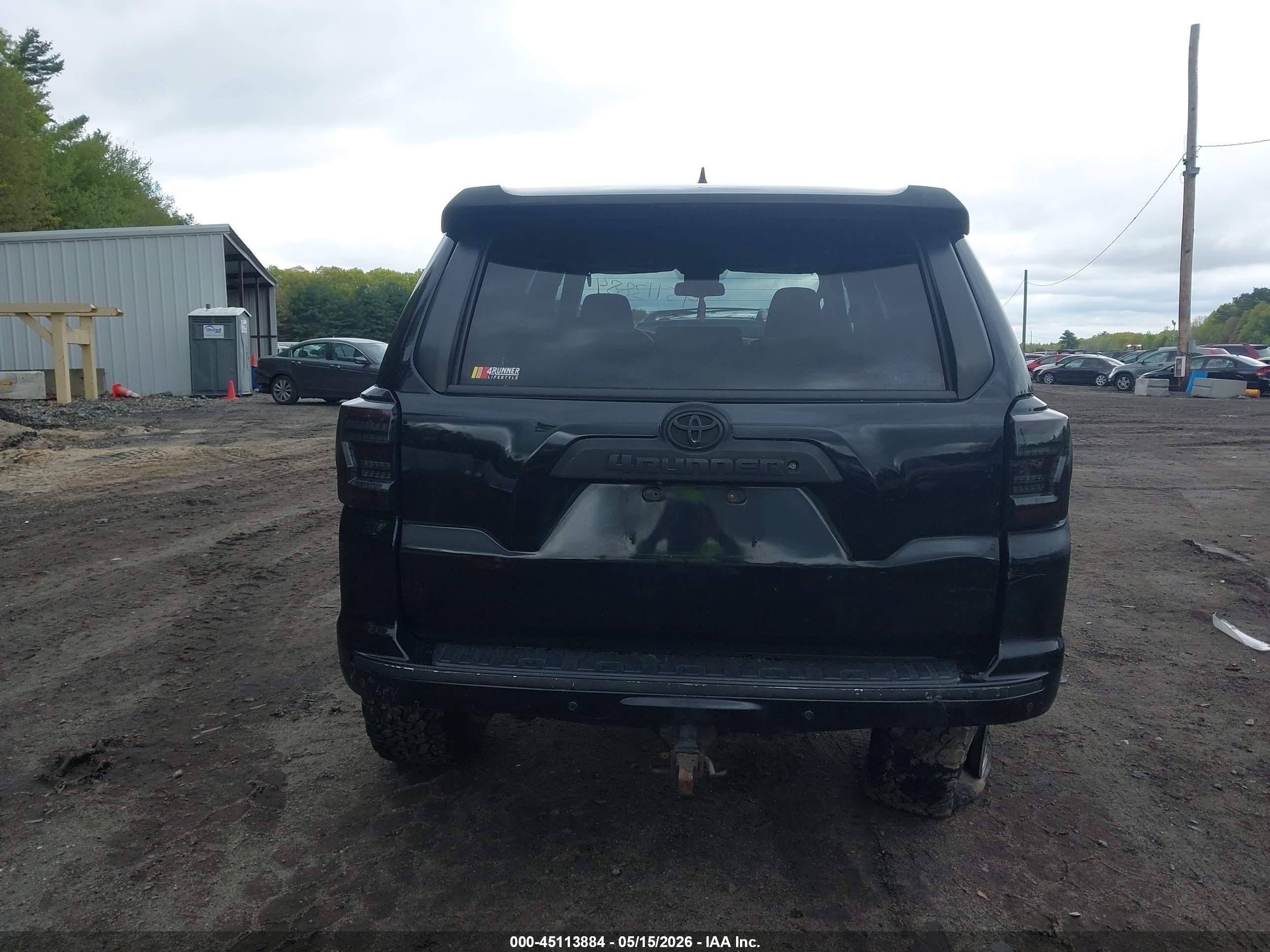 2010 Toyota 4runner Sr5 V6 Black vin: JTEBU5JR9A5020898
