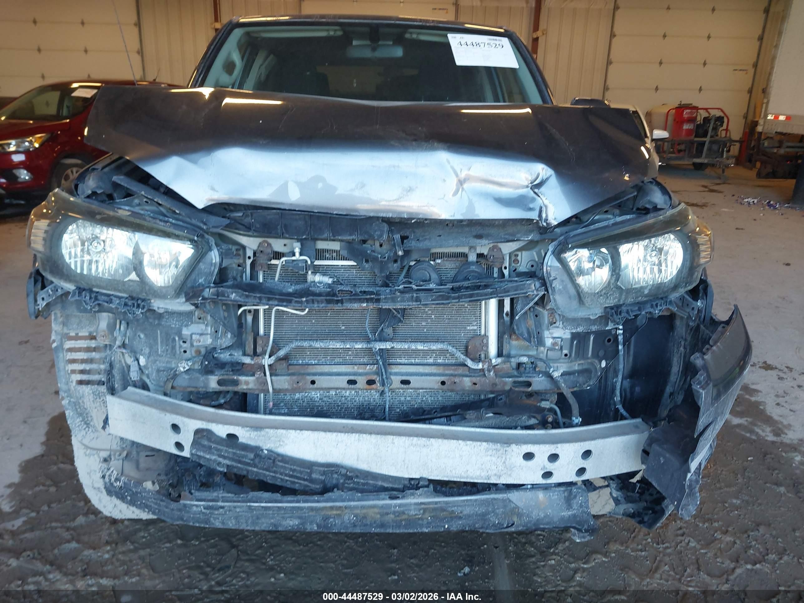 2012 Toyota 4runner Sr5 Gray vin: JTEBU5JR9C5087374
