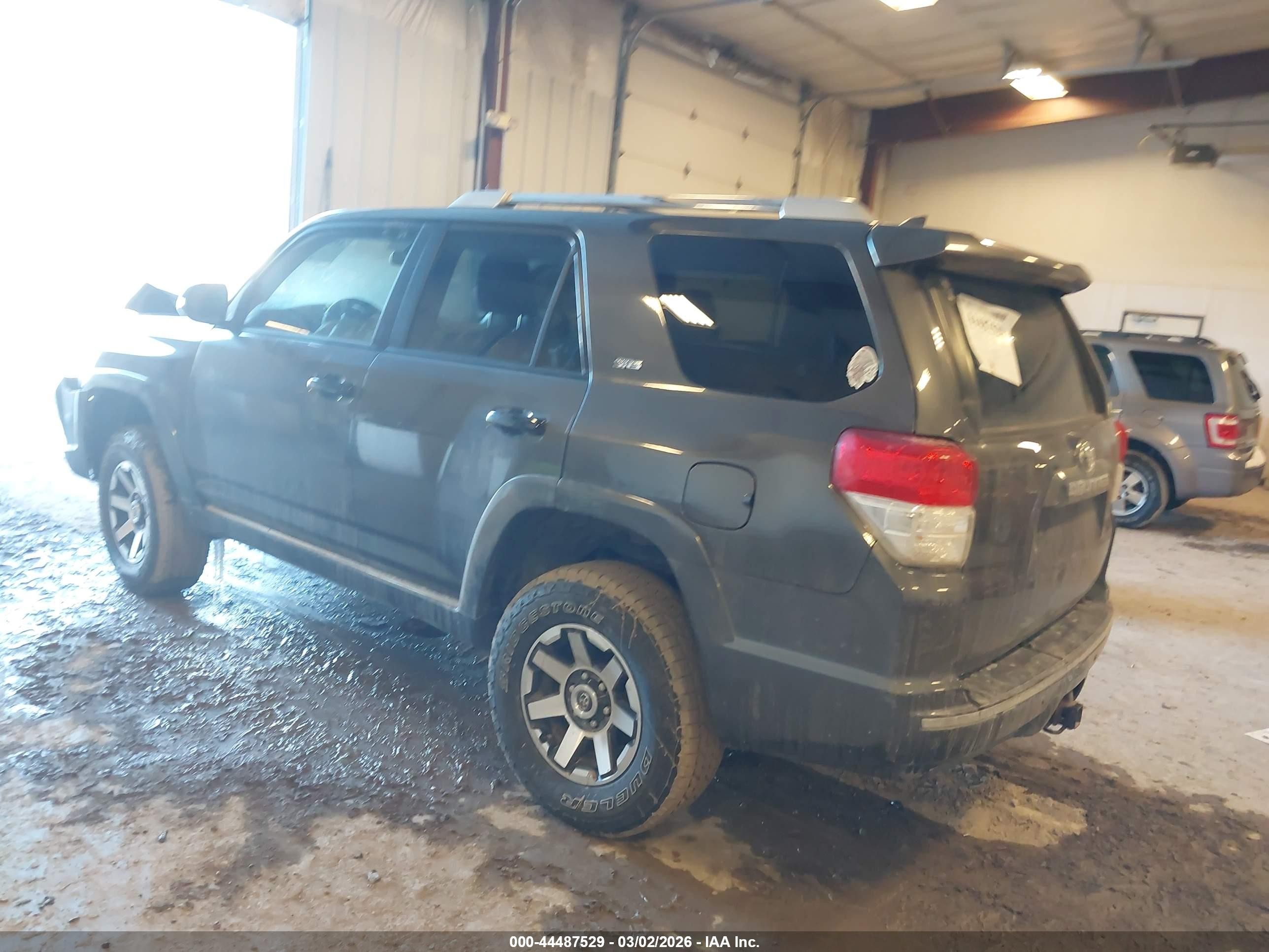 2012 Toyota 4runner Sr5 Gray vin: JTEBU5JR9C5087374