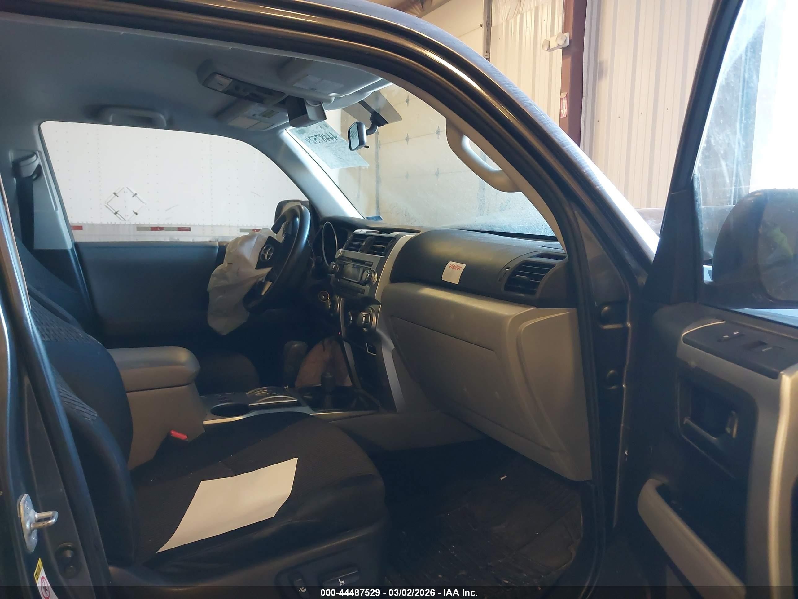 2012 Toyota 4runner Sr5 Gray vin: JTEBU5JR9C5087374