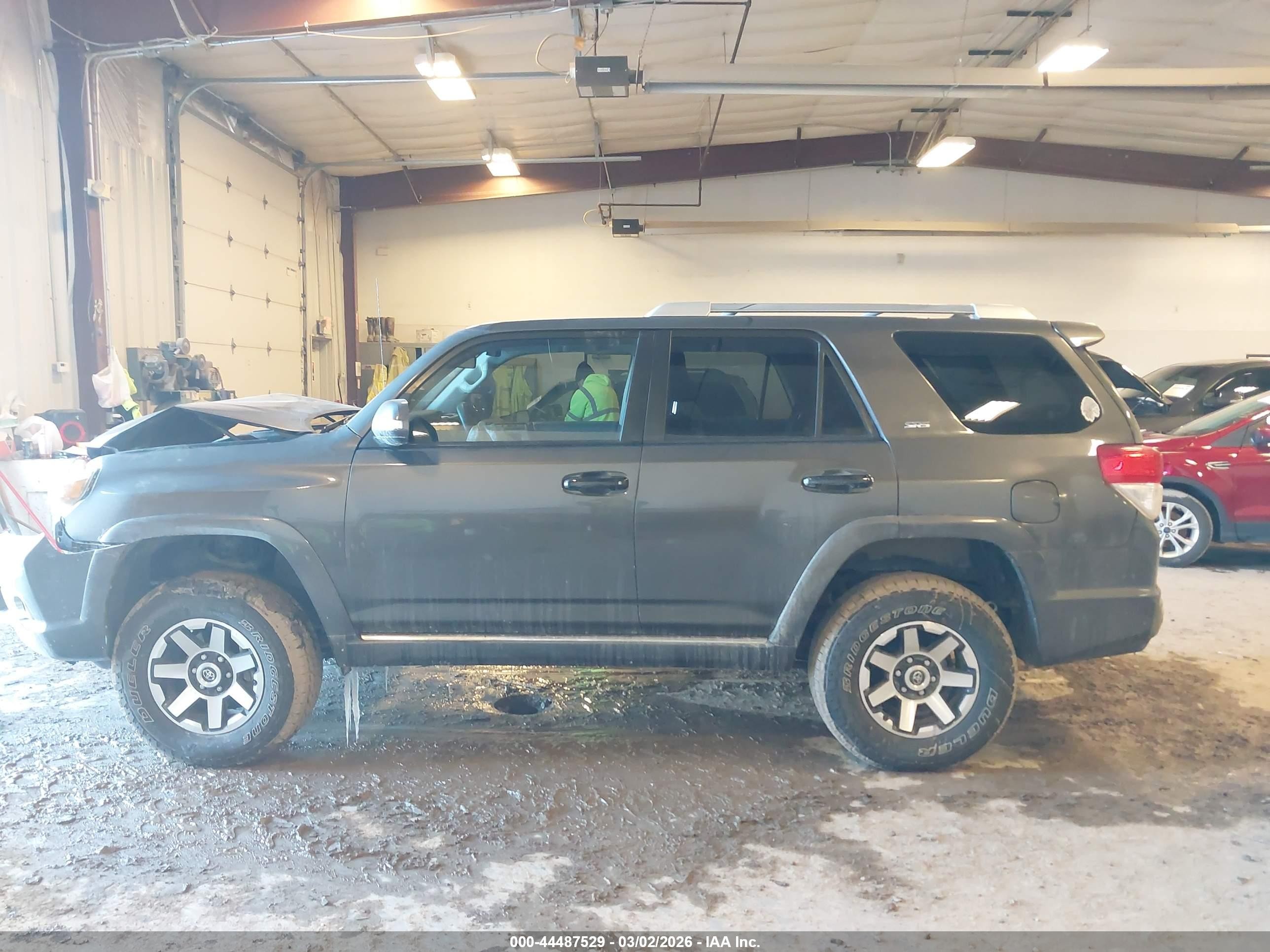 2012 Toyota 4runner Sr5 Gray vin: JTEBU5JR9C5087374