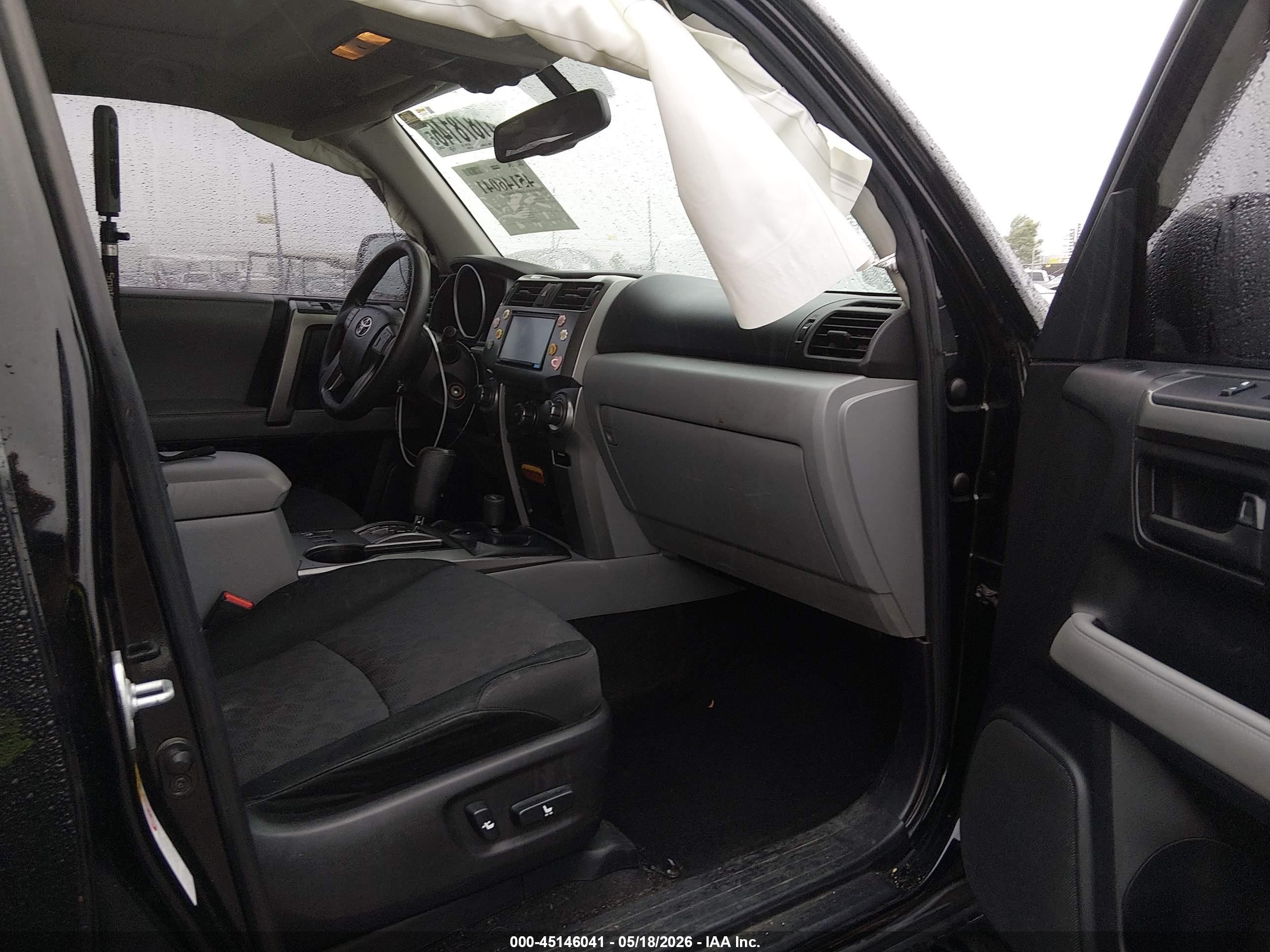 2012 Toyota 4runner Trail Black vin: JTEBU5JR9C5087844