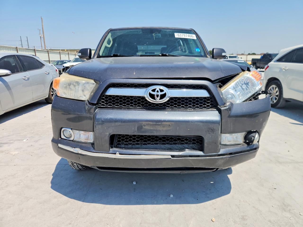 2012 Toyota 4runner Sr5 Серый vin: JTEBU5JR9C5104559