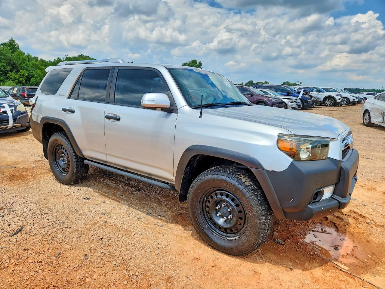 2013 Toyota 4runner Limited Silver vin: JTEBU5JR9D5123548