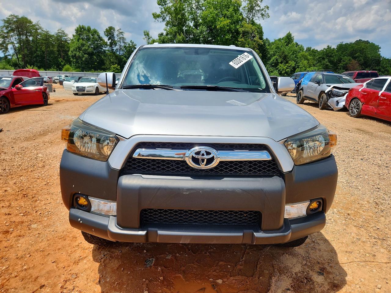 2013 Toyota 4runner Limited Silver vin: JTEBU5JR9D5123548
