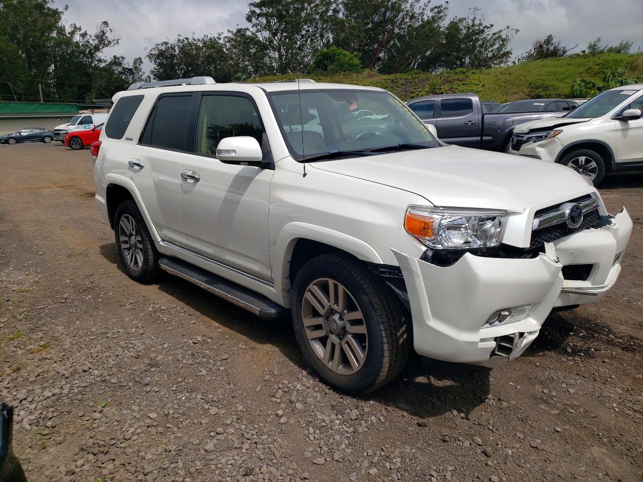 2013 Toyota 4runner Limited Белый vin: JTEBU5JR9D5123937