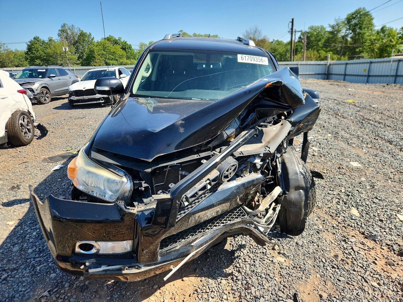 2013 Toyota 4runner Limited Black vin: JTEBU5JR9D5141466