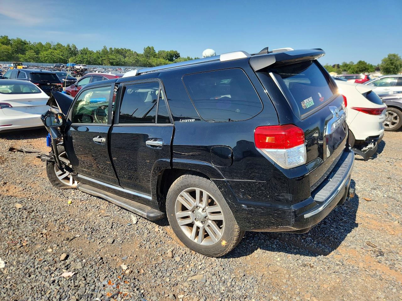 2013 Toyota 4runner Limited Black vin: JTEBU5JR9D5141466