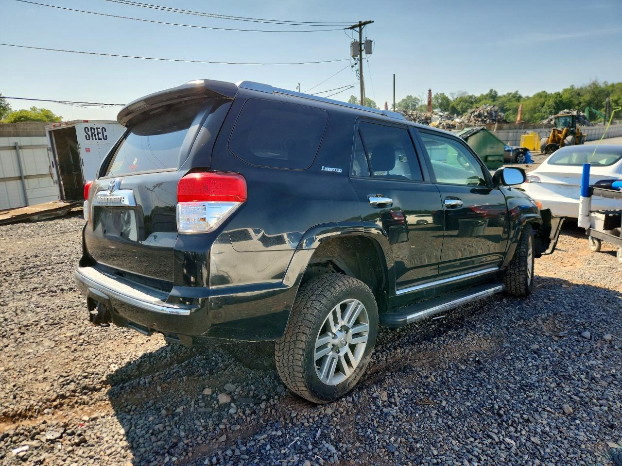 2013 Toyota 4runner Limited Black vin: JTEBU5JR9D5141466