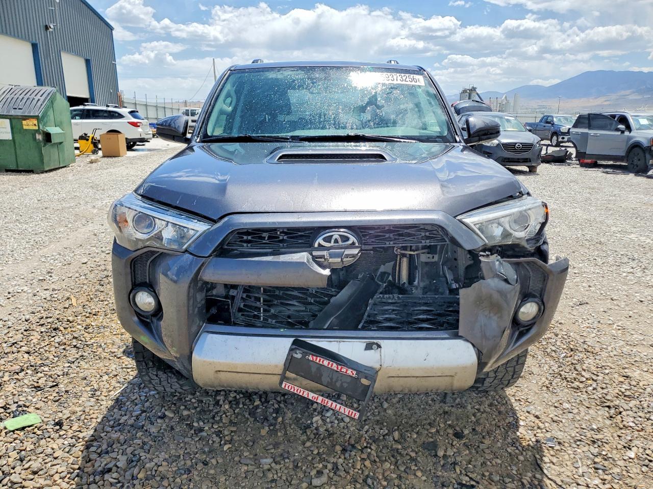 2014 Toyota 4runner Trail Серый vin: JTEBU5JR9E5166207