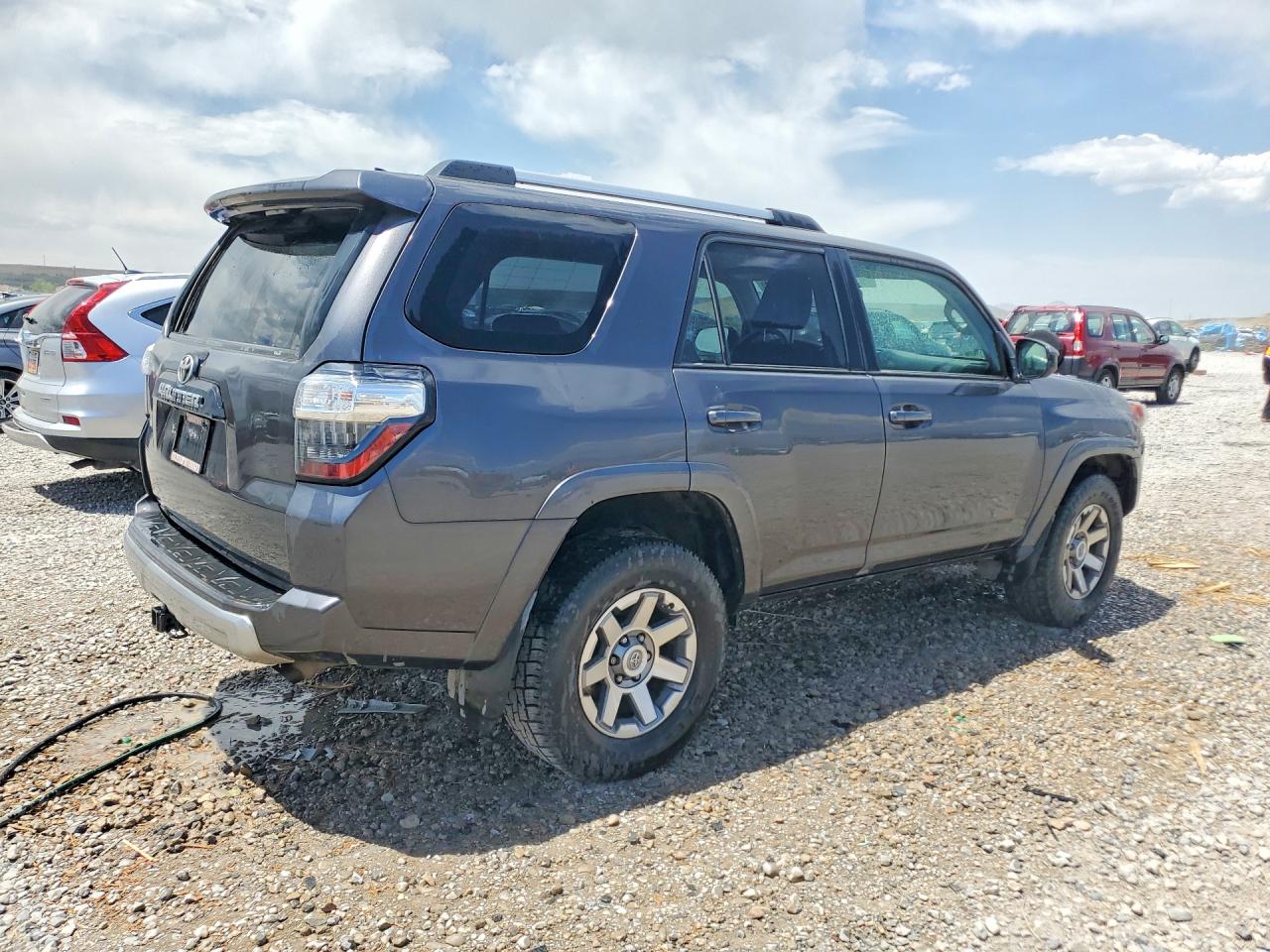 2014 Toyota 4runner Trail Серый vin: JTEBU5JR9E5166207