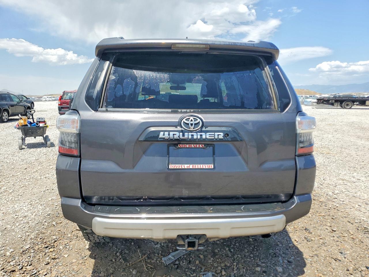 2014 Toyota 4runner Trail Серый vin: JTEBU5JR9E5166207