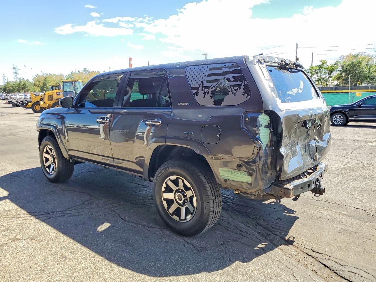 2014 Toyota 4runner Limited Gray vin: JTEBU5JR9E5169740