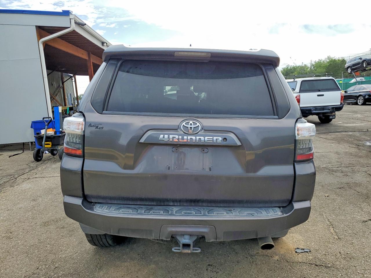 2014 Toyota 4runner Sr5 Premium Gray vin: JTEBU5JR9E5171472