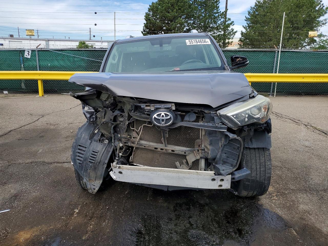 2014 Toyota 4runner Sr5 Premium Gray vin: JTEBU5JR9E5171472