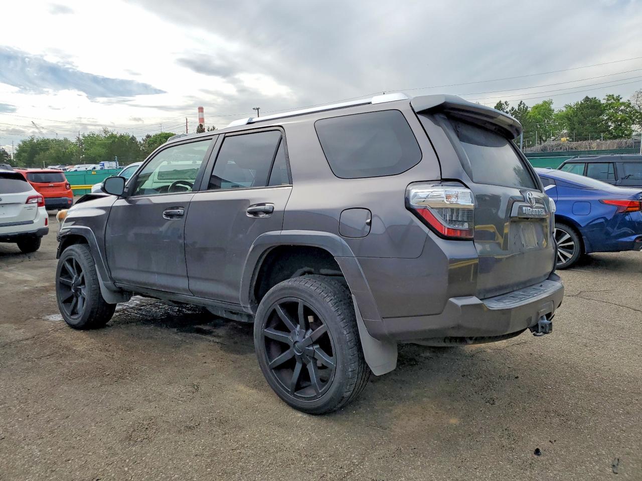 2014 Toyota 4runner Sr5 Premium Gray vin: JTEBU5JR9E5171472