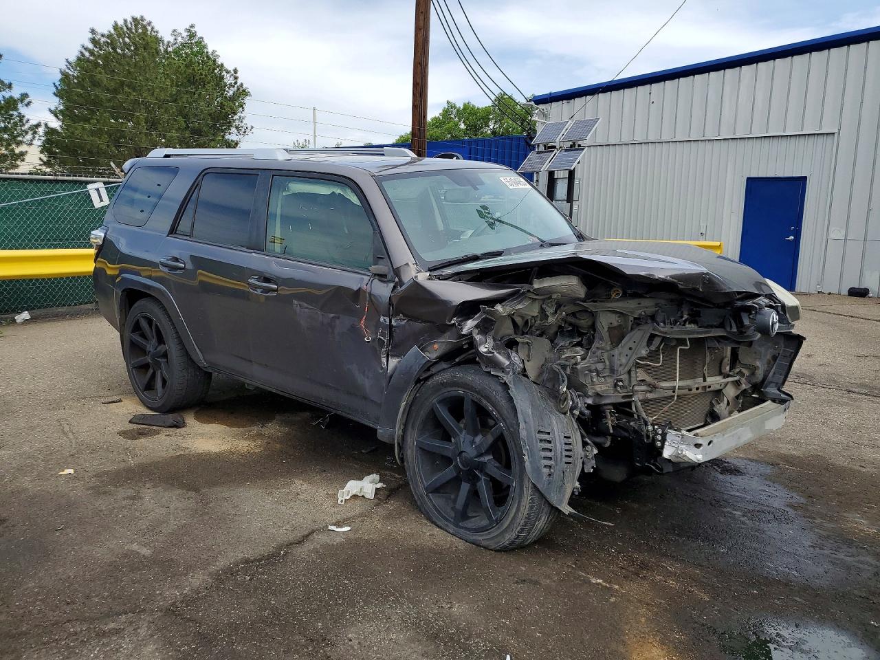 2014 Toyota 4runner Sr5 Premium Gray vin: JTEBU5JR9E5171472