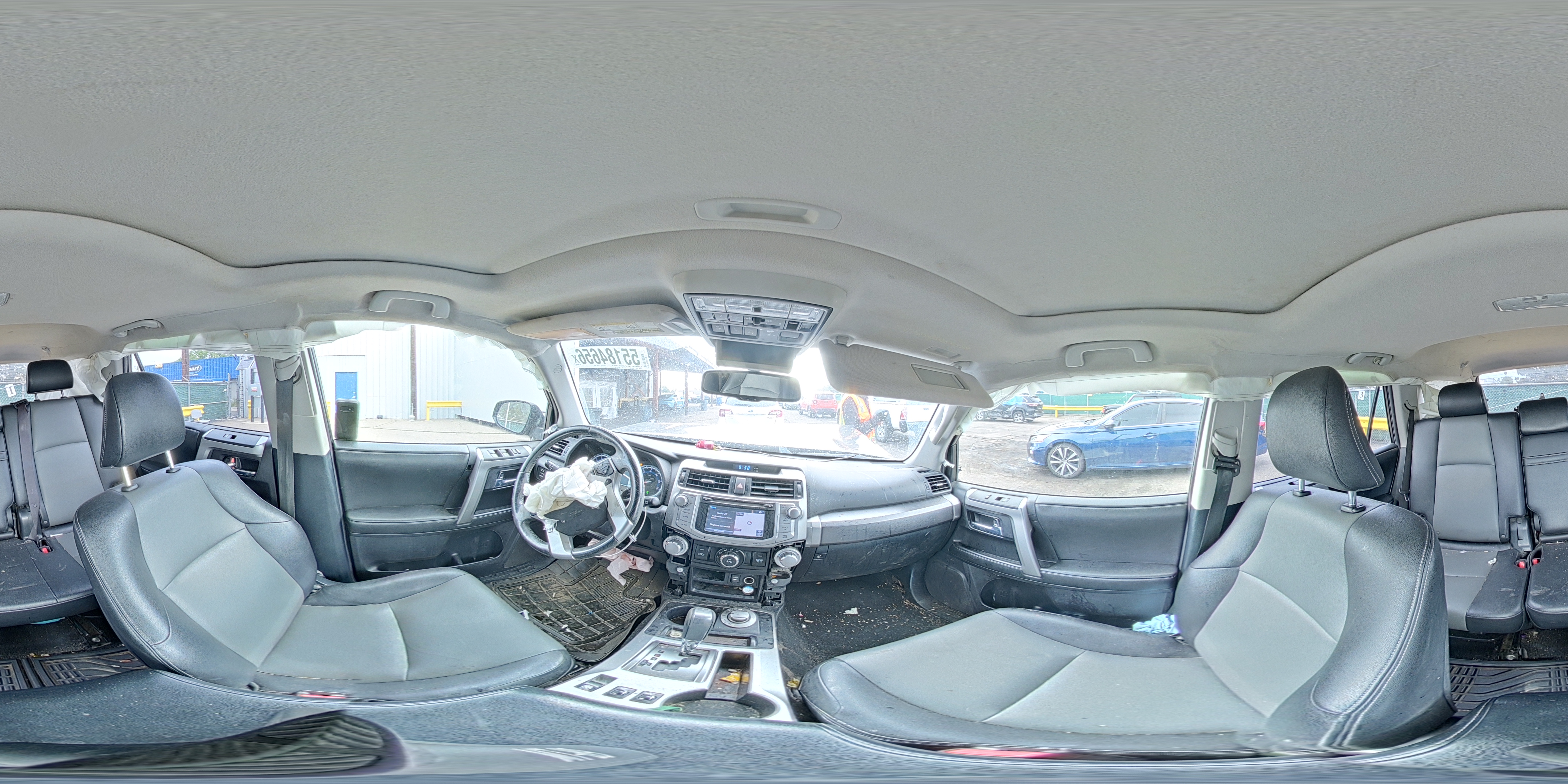 2014 Toyota 4runner Sr5 Premium Gray vin: JTEBU5JR9E5171472