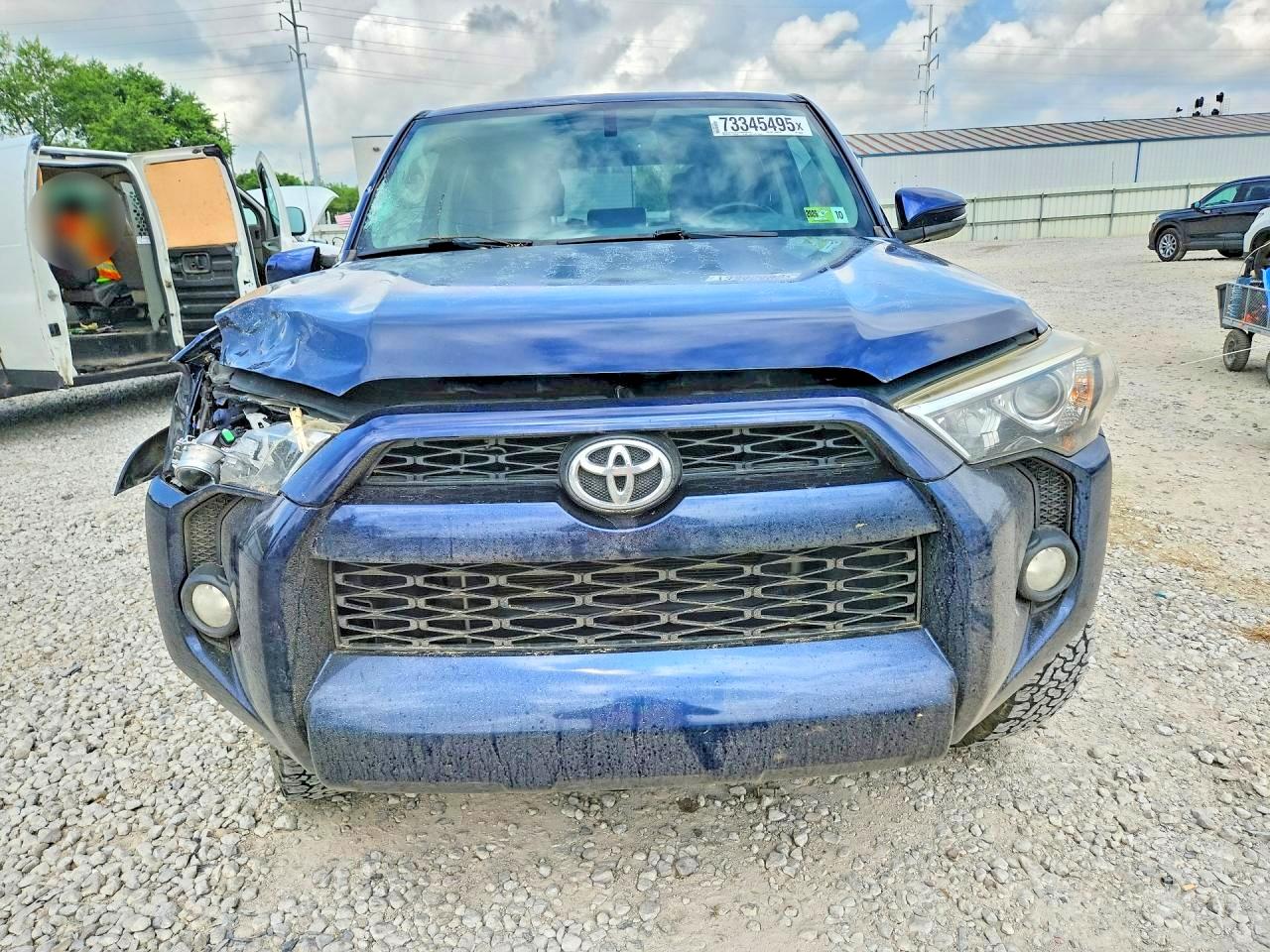2014 Toyota 4runner Sr5 Premium Blue vin: JTEBU5JR9E5199658
