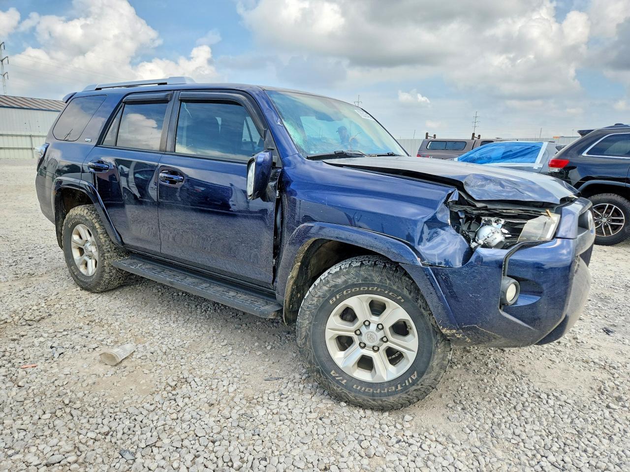 2014 Toyota 4runner Sr5 Premium Blue vin: JTEBU5JR9E5199658