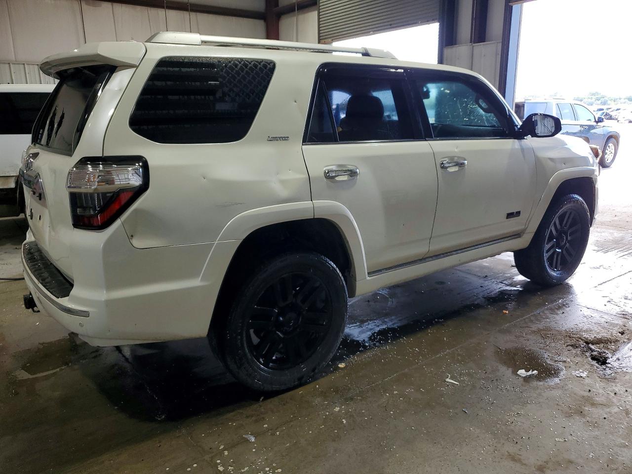 2015 Toyota 4runner Limited White vin: JTEBU5JR9F5212393
