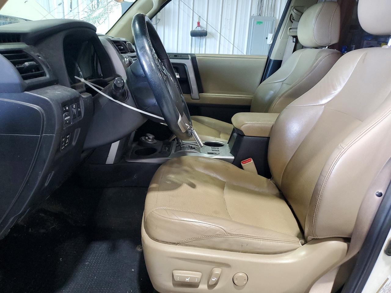 2015 Toyota 4runner Limited White vin: JTEBU5JR9F5212393