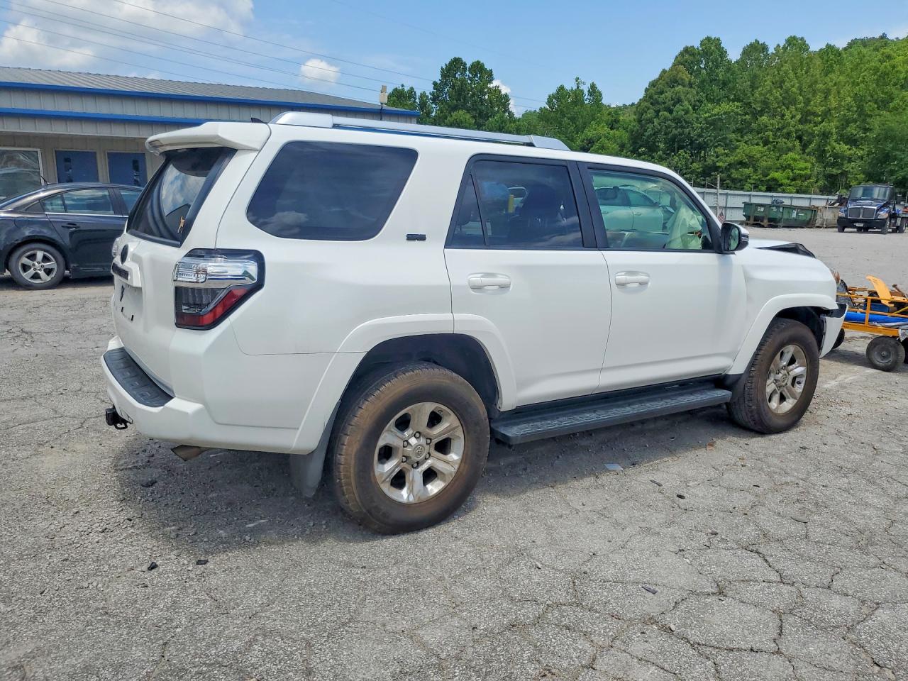 2015 Toyota 4runner Sr5 Premium White vin: JTEBU5JR9F5214743
