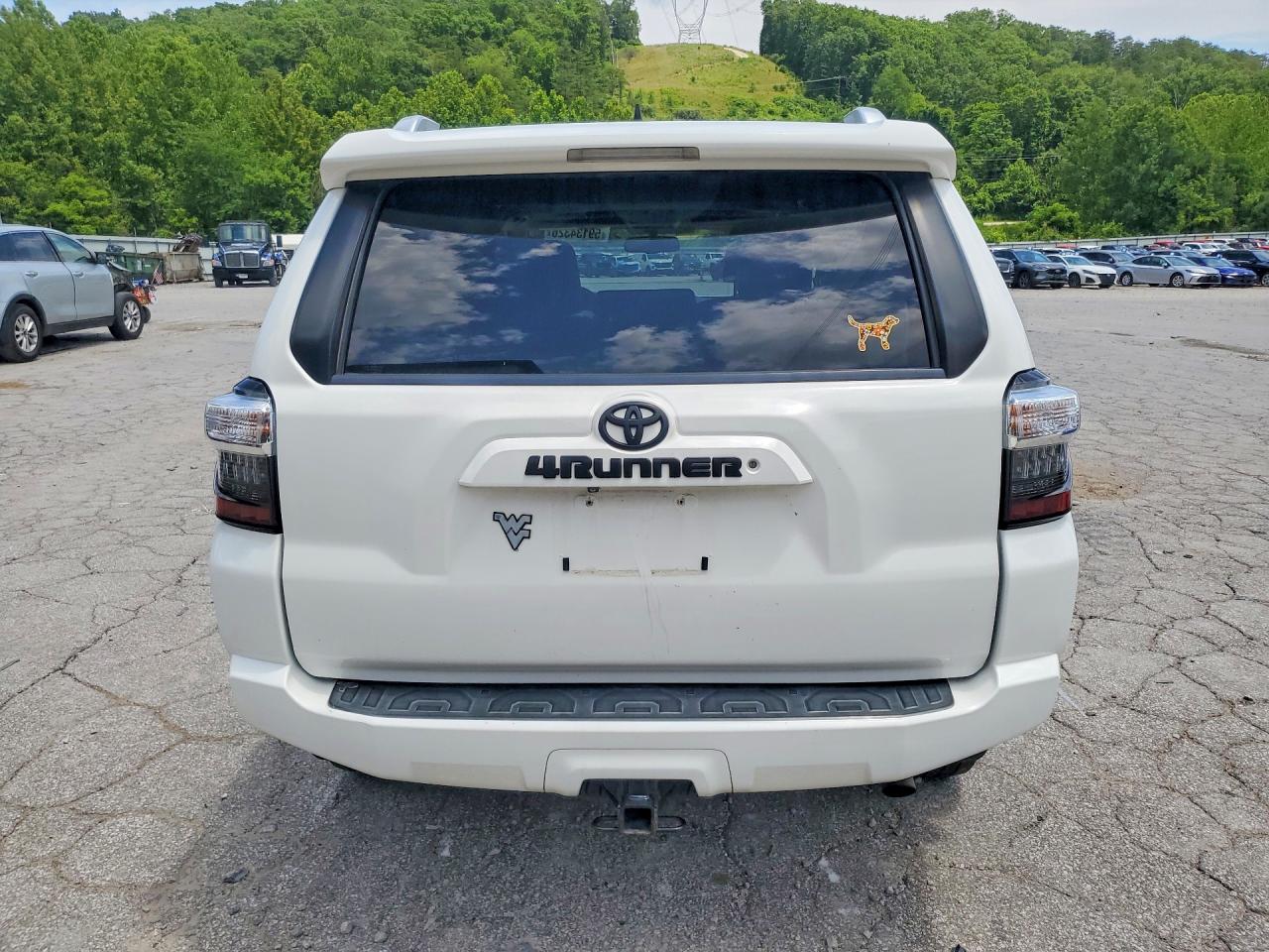 2015 Toyota 4runner Sr5 Premium White vin: JTEBU5JR9F5214743