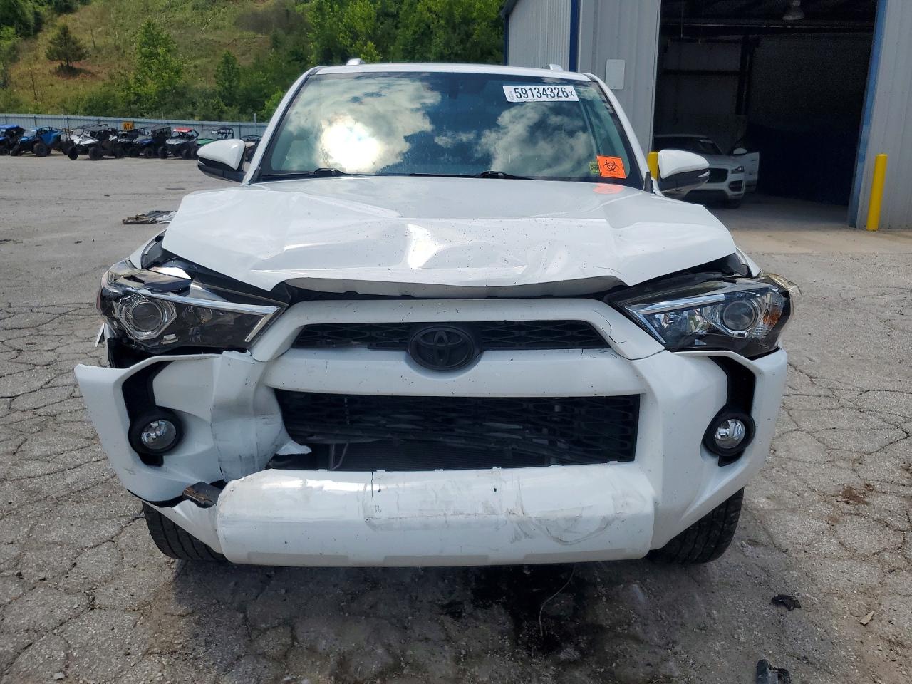2015 Toyota 4runner Sr5 Premium White vin: JTEBU5JR9F5214743