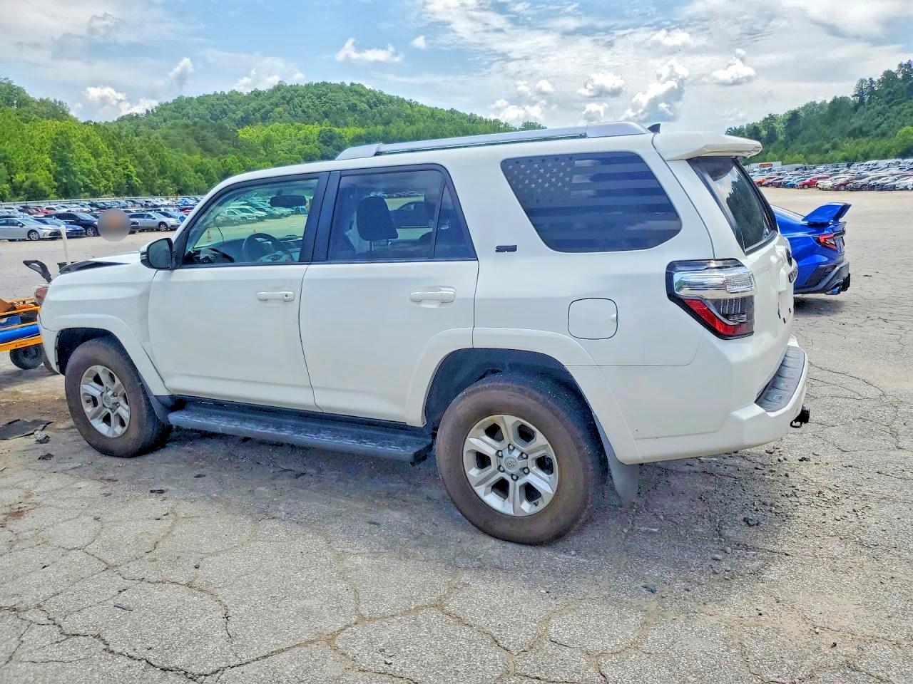 2015 Toyota 4runner Sr5 Premium White vin: JTEBU5JR9F5214743