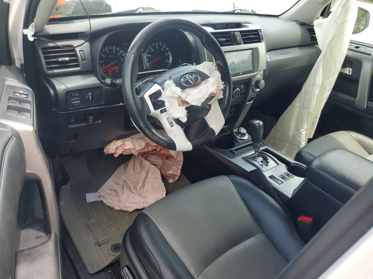 2015 Toyota 4runner Sr5 Premium White vin: JTEBU5JR9F5214743