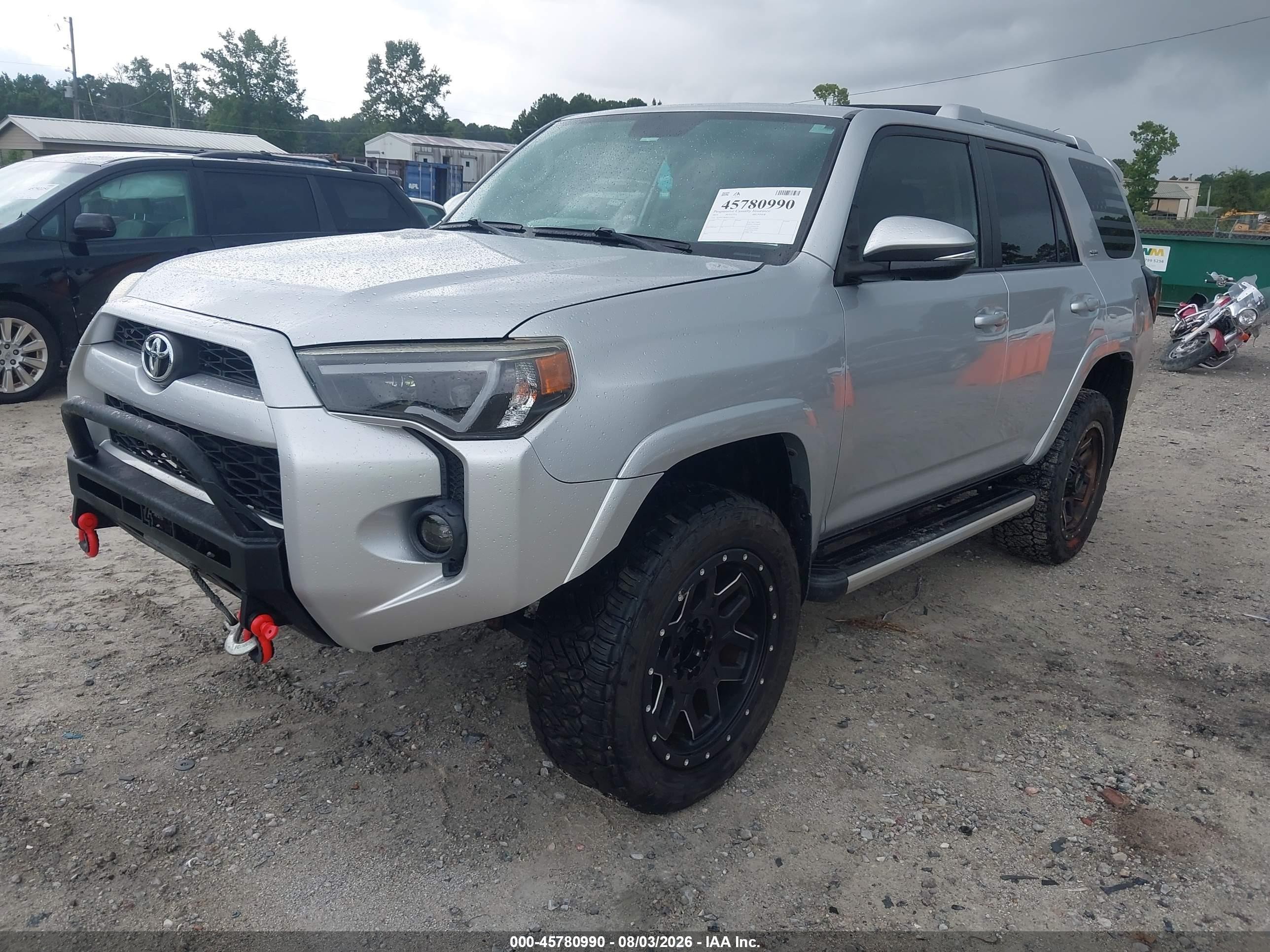 2015 Toyota 4runner   Gray vin: JTEBU5JR9F5224933